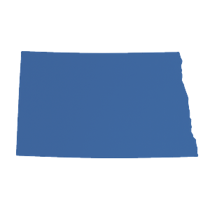 north dakota state outline<br />
