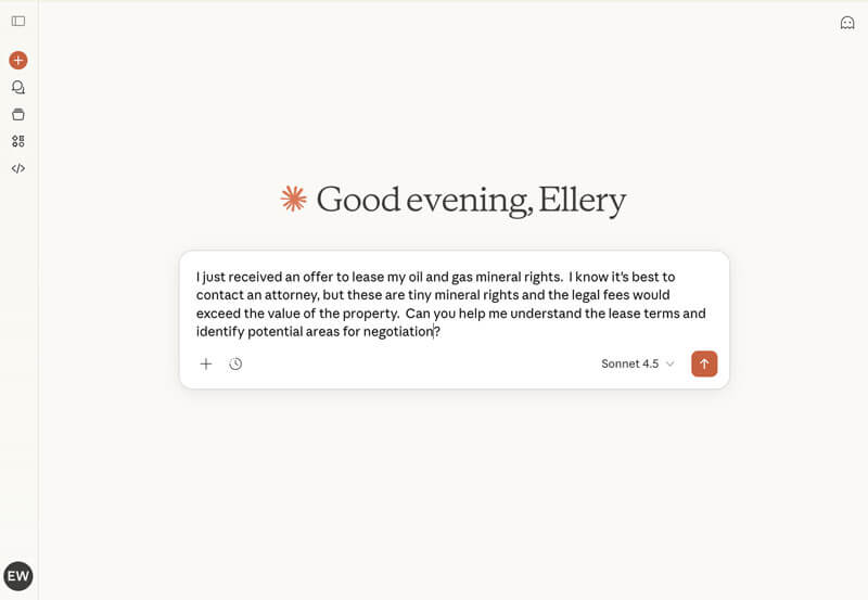 using ai to understand oil and gas lease